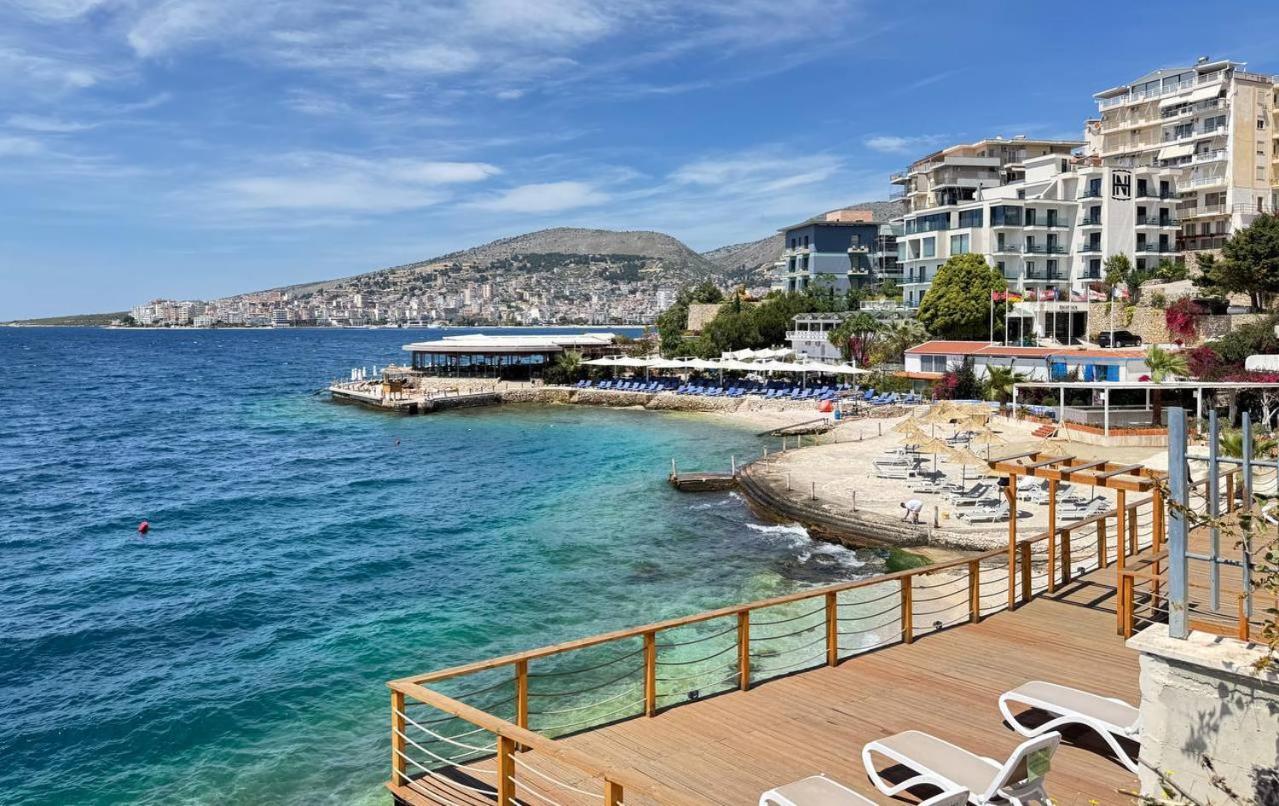 Sarandë Viola Sea View Penthouse 아파트 외부 사진