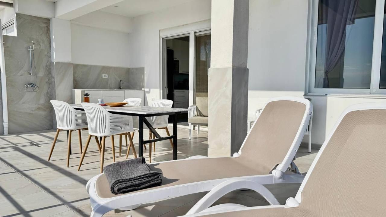 Sarandë Viola Sea View Penthouse 아파트 외부 사진